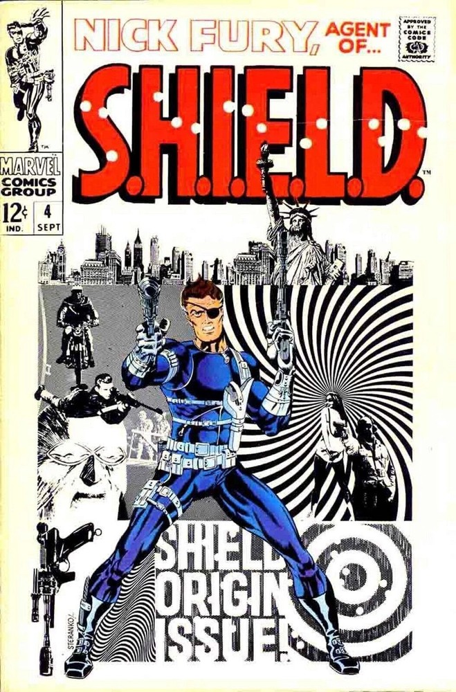 NICK FURY AGENTS OF SHIELD #4 COMIC BOOK COVER Poster print 11″x17″ home decor