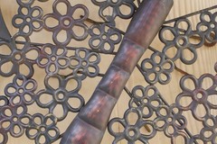 1-MEGA BUTTERFLY,Wall Hanging,Yard Art,Fence Decor,Metal,Nature Theme,BTR-017T