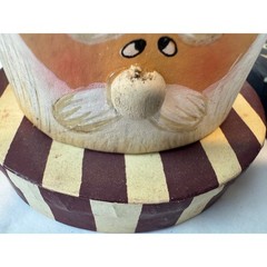 CMI Henton Patriotic Uncle Sam Santa Nesting Boxes Americana Folk Art