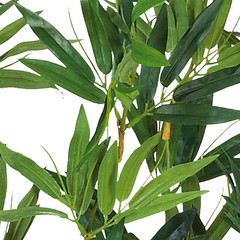 Nearly Natural 4ft Artificial Bamboo Plant Faux Greenery for Indoor Home Office