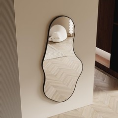 Evoralis Asymmetrical Wall Mirrors -2855 Irregular Decorative Aluminum Alloy
