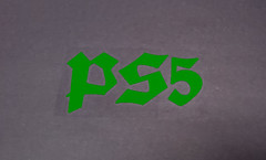 Custom Cut PS5 PlayStation Vinyl Decal Sticker – Pick Size / Color ~FREE SHIP!