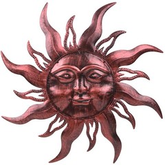 28 Metal Sun Wall Decor Large Outdoor Wall Art Decor Hanging Decorative for P