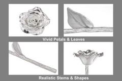 Tin Rose 10th Anniversary for Her Gift Tin Gift for 10 Year Wedding Anniversary
