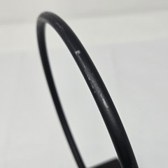 IKEA Lindrande Deccorative Tabletop, Black Circle W Base Decor Modern 9.5″H