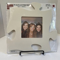 Puzzle Piece Photo Frame for 5.5 x 5.5″ – P GRAHAM DUNN – 12”x12”