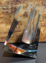 Regenbogen Irregular Vase by Fundamental Berlin–Crystal Glass – Modern Art Vase
