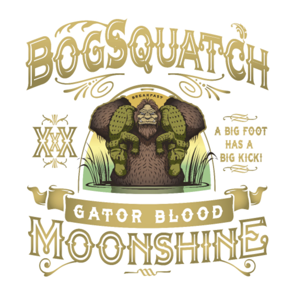 BOGSQUATCH SHINE Sublimation Print Ready to Press, Heat Transfer PICK YOUR SIZE