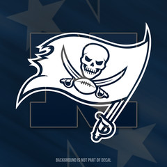 Tampa Bay Buccaneers Vinyl Decal Sticker