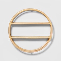 Rattan Round Shelf Natural – Pillowfort
