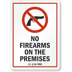 Idling Of Vehicles Prohibited Aluminum Weatherproof Sign c00040
