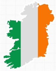 Ireland with colors Irish Celtic St Patrick’s Day green