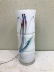 Unique Abstract Bamboo Shaped Hand Blown Glass