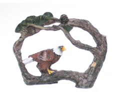 Miniature Eagle Deer or Bear Wildlife (Your Choice) Figurine Indoor Decor