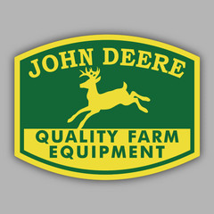 John Deere Decal Sticker Car Truck Wall Mirror Phone Tumbler Bumper