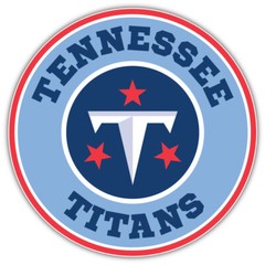 Tennessee Titans Logo NFL Sport Car Bumper Sticker Decal «SIZES»