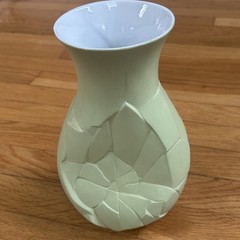 Rosenthal Studio Line Phases Green Vase 9.25” Porcelain Rosenthal Matte Finish