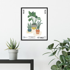 Mainstays – 16×20 Picture Frame – Black Flat Profile Wall Photo Frame