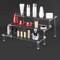 1–4 Tier Acrylic Display Stand: Transparent Rack for Cupcakes, Dolls & Perfume