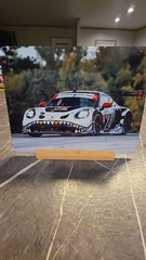Rexy Porshe GTR Skeleton Aluminum Sublimated Glossy Wall/Desk Art With Stand