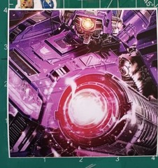 TRANSFORMERS SHOCKWAVE STICKER X HIGH-GLOSS VYNIL STICKER 4X4 INCH STICKER X