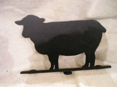 Sheep Mailbox Topper