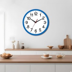 Versatile 8-Inch Battery Powered Silent Clock – Perfect Gift for All Occasions