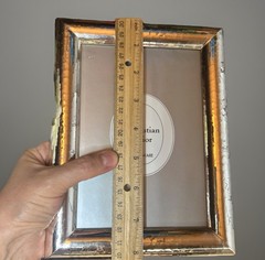 Vintage Christian Dior Silver Tone Picture Photo Frame 6 1/2″ x 8 1/2″