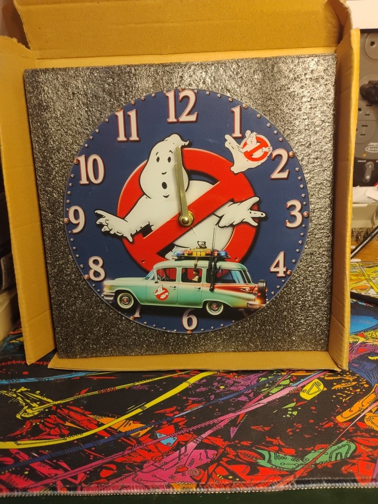 ghostbusters wall clock