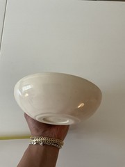 Pair Of Ceramic Pieces: 1 Handmade Bowl & 1 Vase (Appears handmade Also)