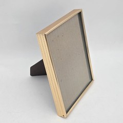Vintage Picture Photo Frame 6X8 Gold Tone Metal Standing Etched