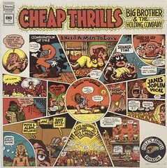 Big Brother & The Holding Company Album Cover Art Print 10-1/4”x 10-1/4” Mounted