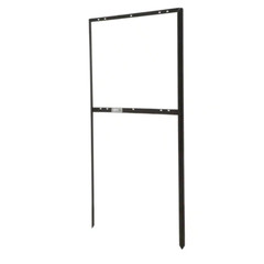 New 18 in. x 24 in. Metal Sign Frame, Double-leg Design, Stable, Highly Durable