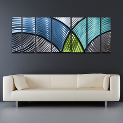 Modern Contemporary Abstract Metal Wall Sculpture Art Work Painting Home Decor