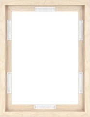 Canvas Float Frames Natural Woodgrain Vertical Horizontal Wall Hanging 12×16 NEW