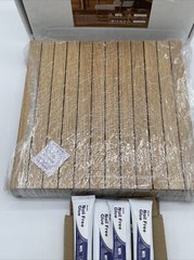 11 Pc 3D Wood Wall Panels Water Resistant Bendable Slate Walls 11.8”x 11.8”