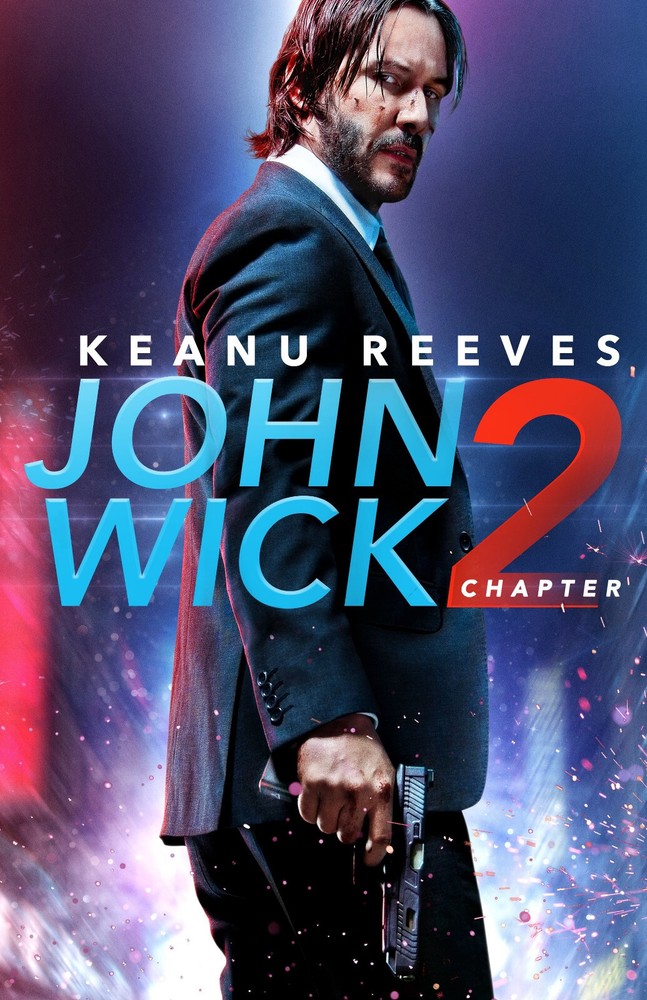 AA2441 John Wick Chapter 2 by Chad Stahelski 2017 Lead Movie Poster 11×17