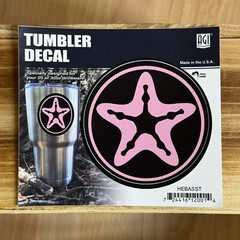 Star Fish Sea Dollar Sticker Tumbler Decal Pink Gift Beach Water Salt Life