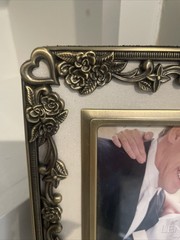 Lenox Personal Expressions Brushed Gold & Ivory Satin 5″x5” Photo Frame