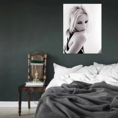 V5789 Diane Kruger Beautiful Portrait Actress BW Decor WALL POSTER PRINT CA