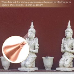 Buddhist Supplies Buddhism Objects Miniature Molds Stamps for Clay