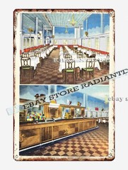 tin sign 1930s-40s St. Regis Restaurant Bar 1460 Broadwa Times Sq. New York City