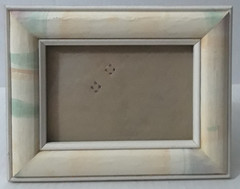 Photo Frame 3.5 x 5.25 in Pastel Photo Tabletop Free Standing