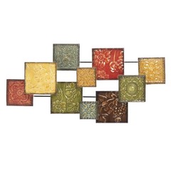 Sei Furniture Home Decorators Collection Bijou Wall Sculpture 21H X 42W Multi