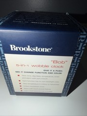 Brookstone Bob 5 In 1 Wobble Clock