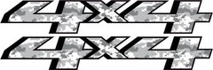 2014 – 2016 Aftermarket 4×4 Bedside Replacement Decals Sticker Set 4WD Chevy GMC