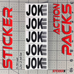Joe Biden Joke Stickers Trump Decal Republican Funny Creepy Joe Sucks Gag Pack