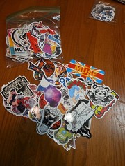 Sticker Decal Lot Of 1,400+ Vinyl/Die-Cut Stickers – Mixed Lot