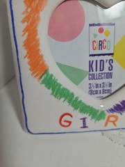 Vintage Daddy’s Girl Picture Frame Home Decor Colorful Father’s Day Gift