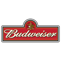 Budweiser Logo #4 Sticker Waterproof Vinyl Decal Die-Cut Garage Car